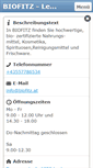 Mobile Screenshot of biofitz.at
